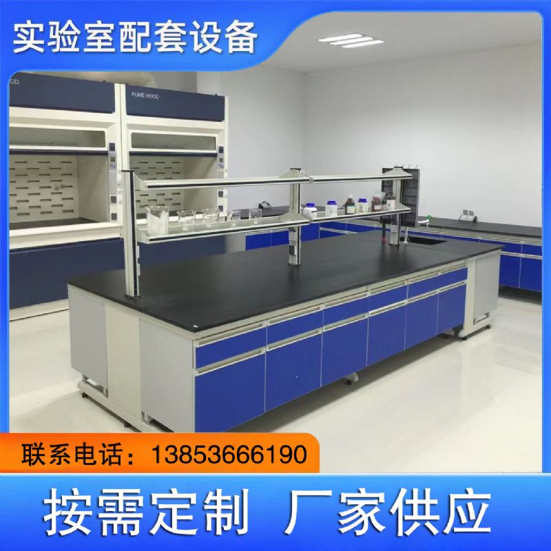山東濱州鋼木實驗臺廠家化驗室操作臺定做